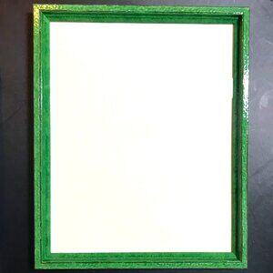 Vibrant Green Glossy Colorful Frame - Ready to Use - 8x10 - w/Hardware - New
